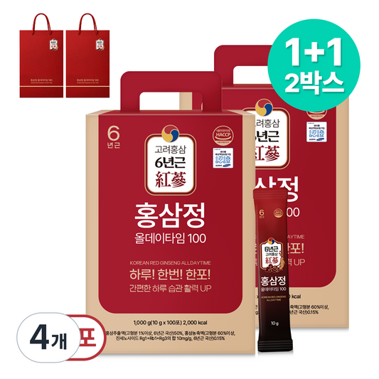 Ginseng Power Korea Red Ginseng Extract All Day Time 100, 1L