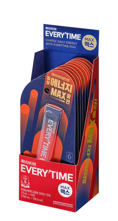 Cheong Kwan Jang Everytime Max Vitality Shot, 10-Day Supply