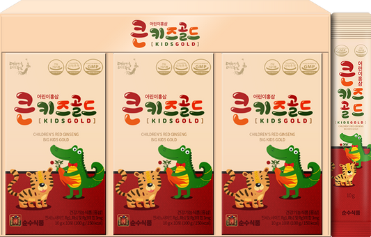Sunso Food Children's Red Ginseng Big Kids Gold 10g x 30 Packets
