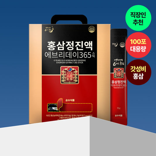 Sunso Food 6-Year Red Ginseng Extract Stick 100 Packets