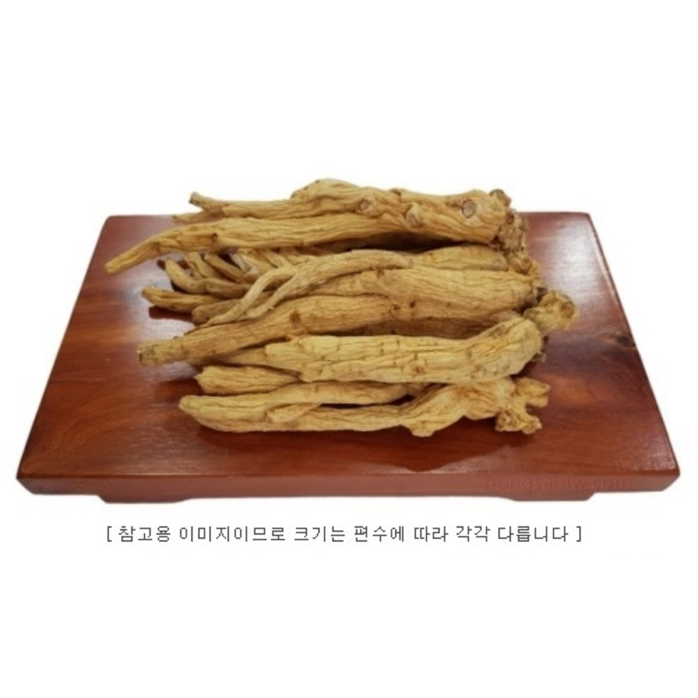 Pibu Jiksam 6-Year Korean White Ginseng Root, 300g, 2 Pack