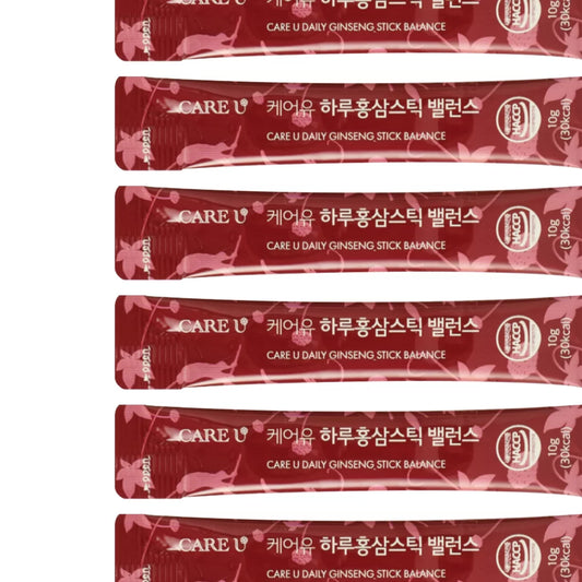 Careyou Korean Red Ginseng Stick, 6-Year Root, 30 Sticks, 300g