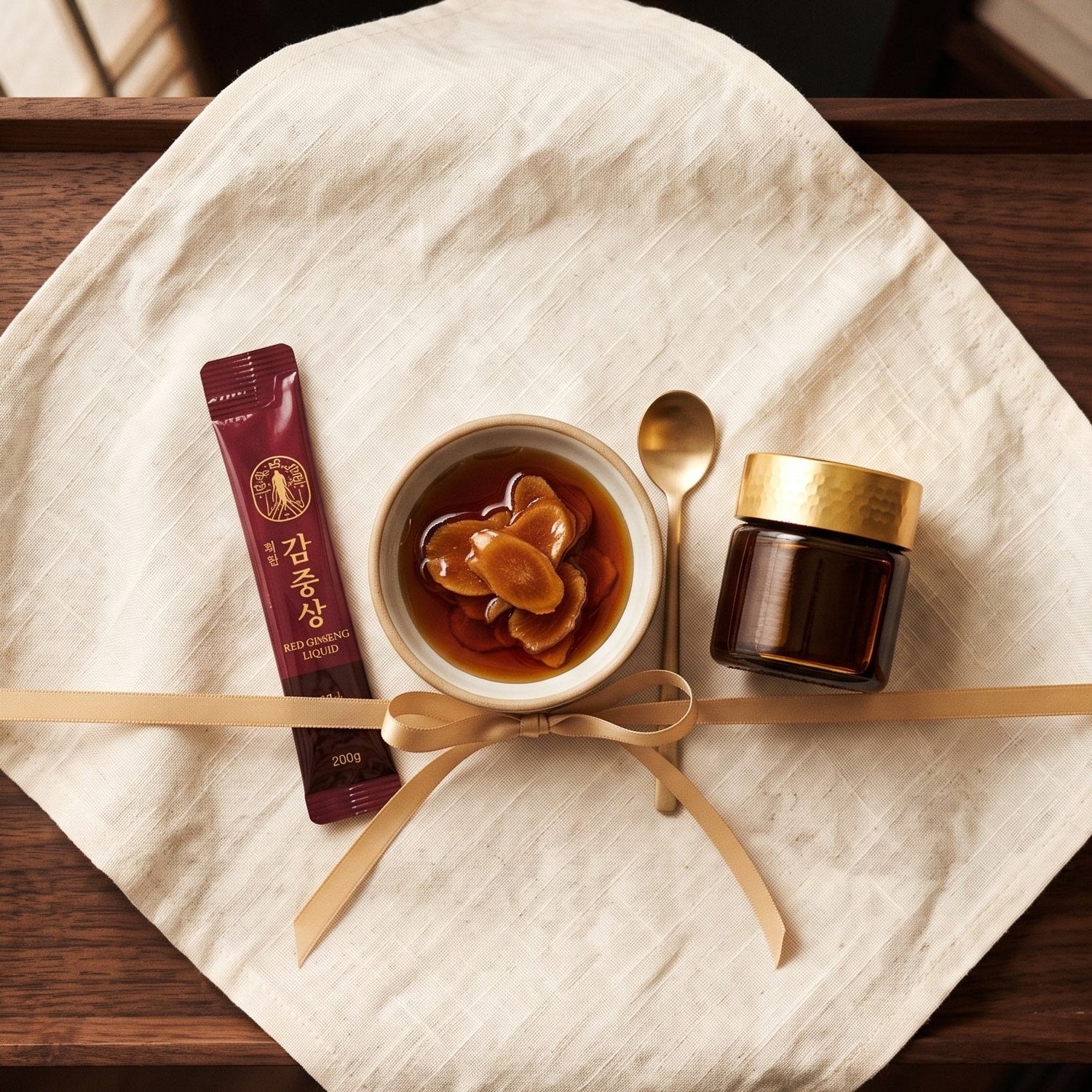 Discovery sets on a table with stick pot and cup