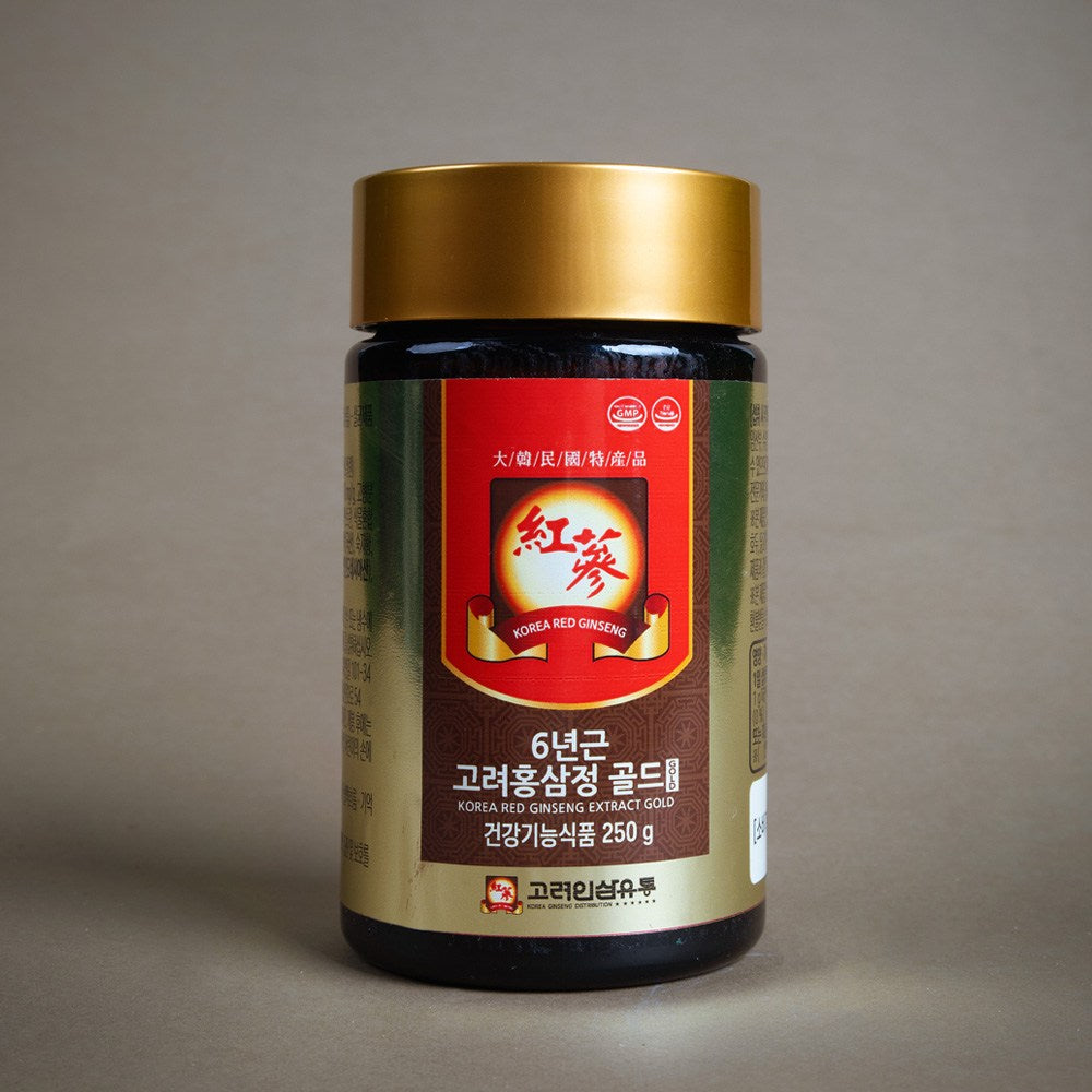 Korea Ginseng Distribution 6-Year Red Ginseng Extract Gold, 500g