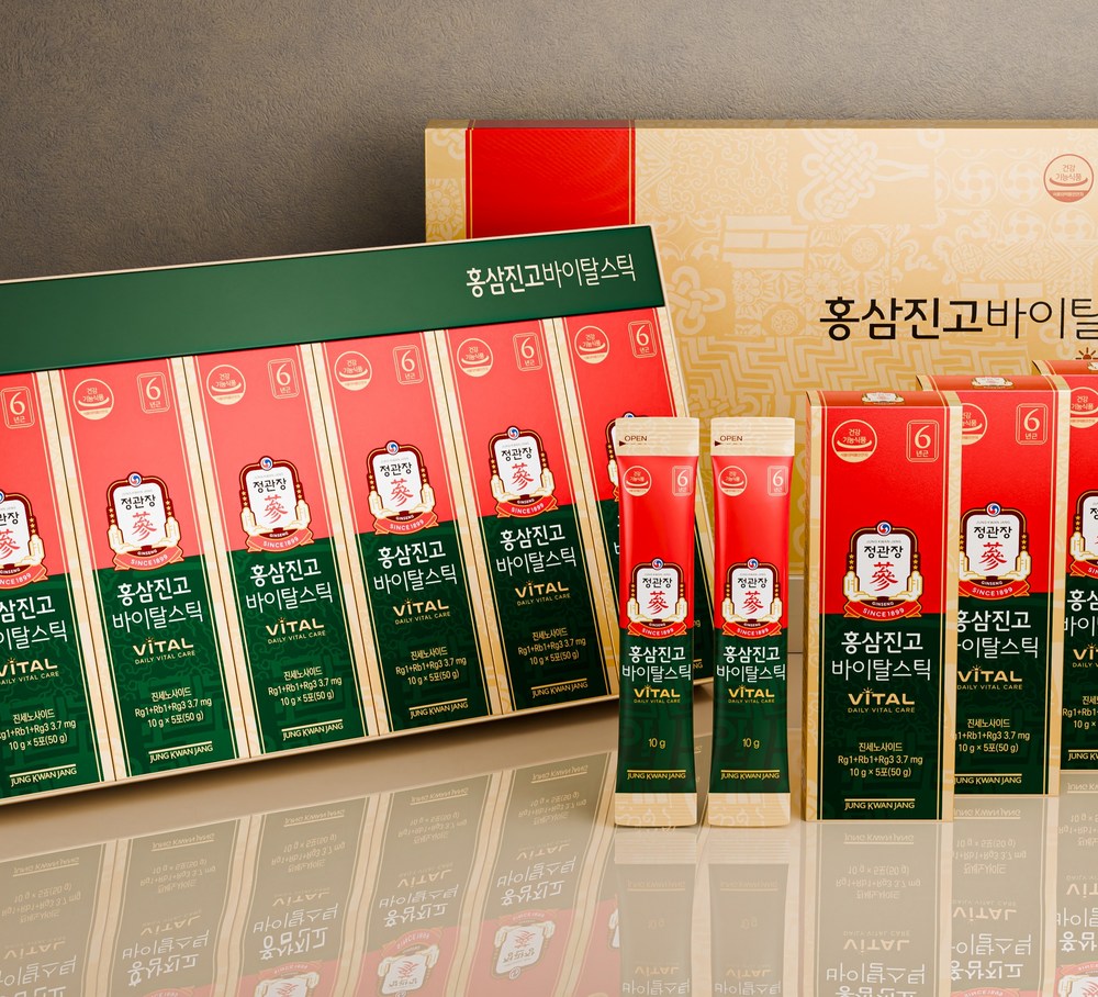 Cheong Kwan Jang Red Ginseng Jin Go Vital Stick 5 Pack, 300g