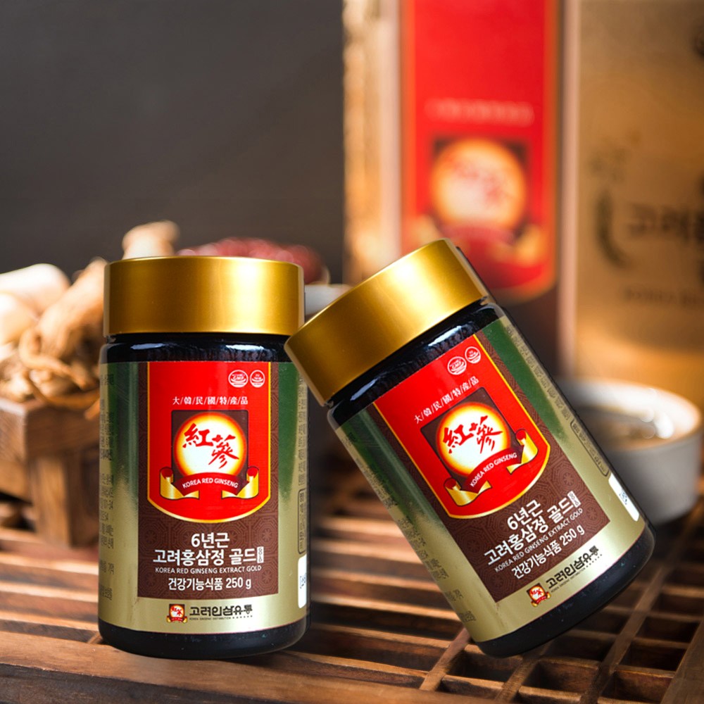 Korea Ginseng Distribution 6-Year Red Ginseng Extract Gold, 500g