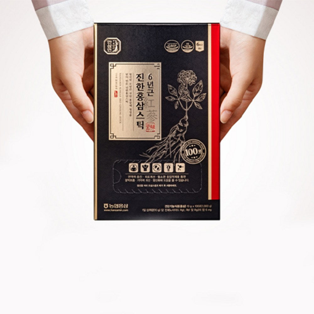 Hansamin 6-Year Concentrated Red Ginseng Stick, 1kg