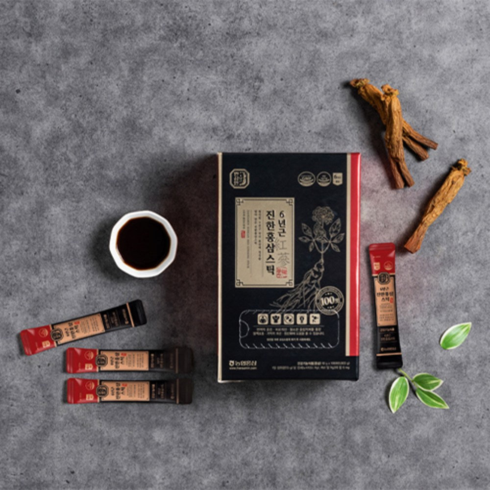 Hansamin 6-Year Concentrated Red Ginseng Stick, 1kg