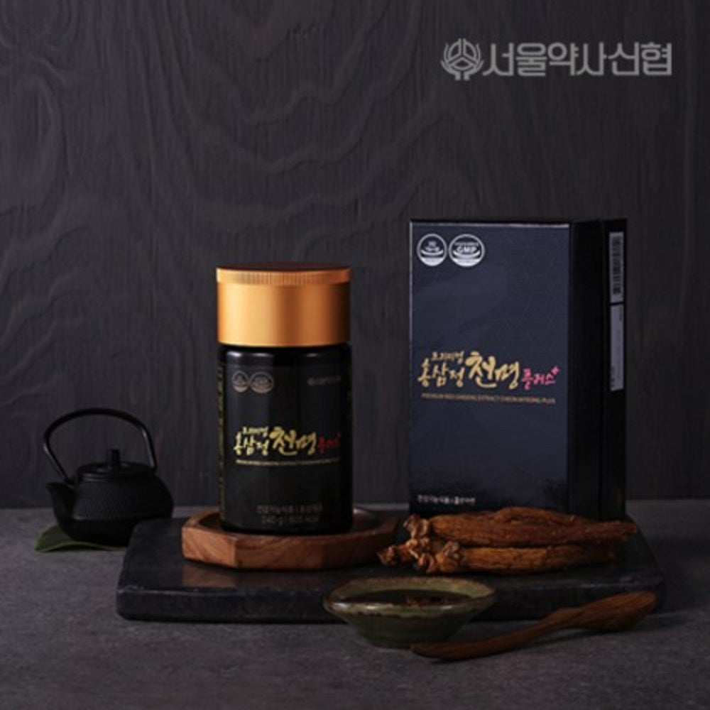 Seoul Pharmacist Cooperative Premium Red Ginseng Extract, 54mg, 240g
