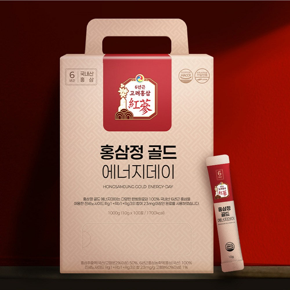 Energy Day Red Ginseng Extract Gold, 6-Year, 1L, 2 Bottles