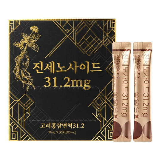 Ginseng Power Korea Red Ginseng Immunity 31 Sticks, 100 Count, 10ml