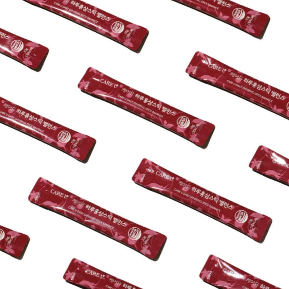 Careyou Korean Red Ginseng Stick, 6-Year Root, 30 Sticks, 300g