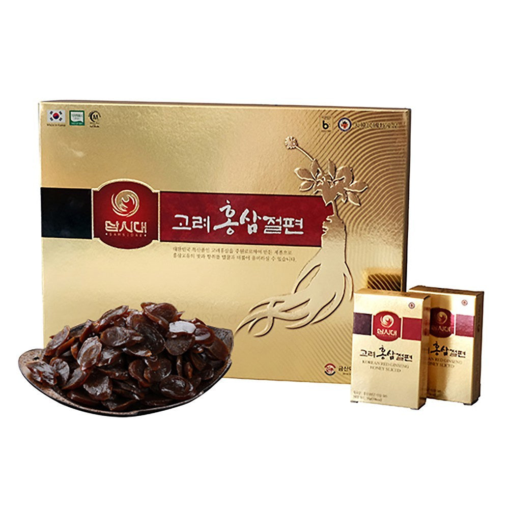 Samshidae Korean Red Ginseng Sliced Gift Set, 300g, 15 Pieces