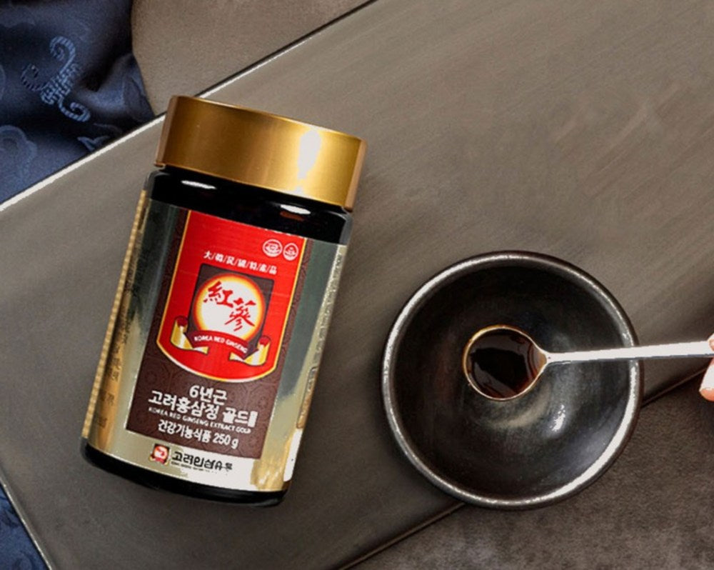 Korea Ginseng Distribution 6-Year Red Ginseng Extract Gold, 500g