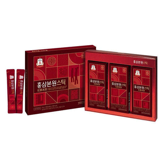 CheongKwanJang Red Ginseng Stick Gift Set, 6-Year Root, 10g, 60 Sticks