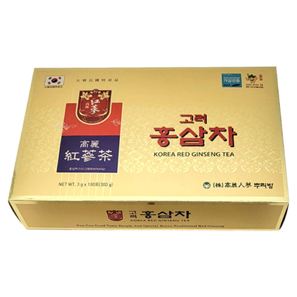 Ginseng Power Korea Red Ginseng Tea, 3g, 200 Packets