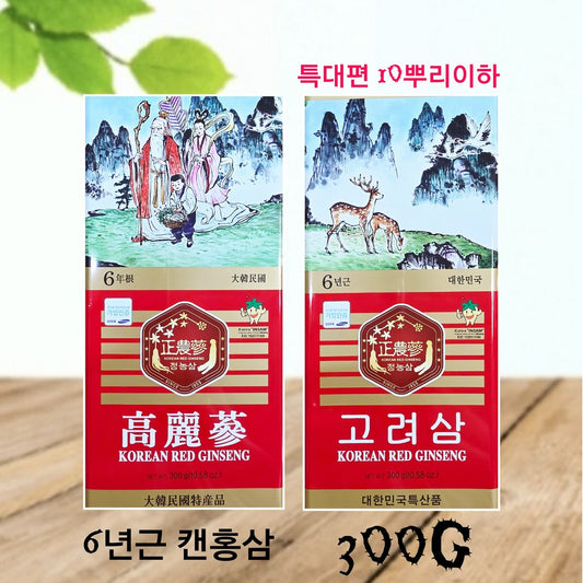 Ginseng Power Korea 6-Year Canned Red Ginseng 300g Extra Large