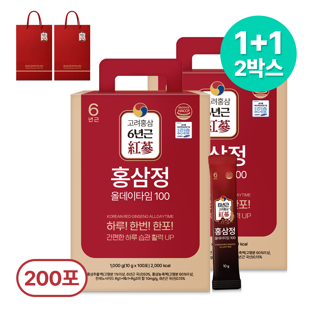 Ginseng Power Korea Red Ginseng Extract All Day Time 100, 1L