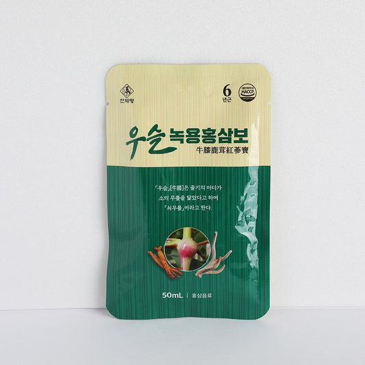 Cheonjemyung Red Ginseng Deer Antler Tonic, 30 Packets, 1.5L