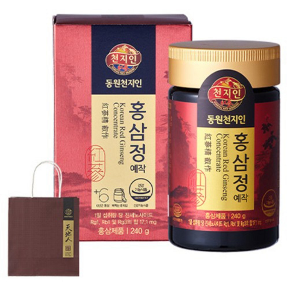 Cheonjiin Hongsamjeong Yejak Red Ginseng Extract, 240g