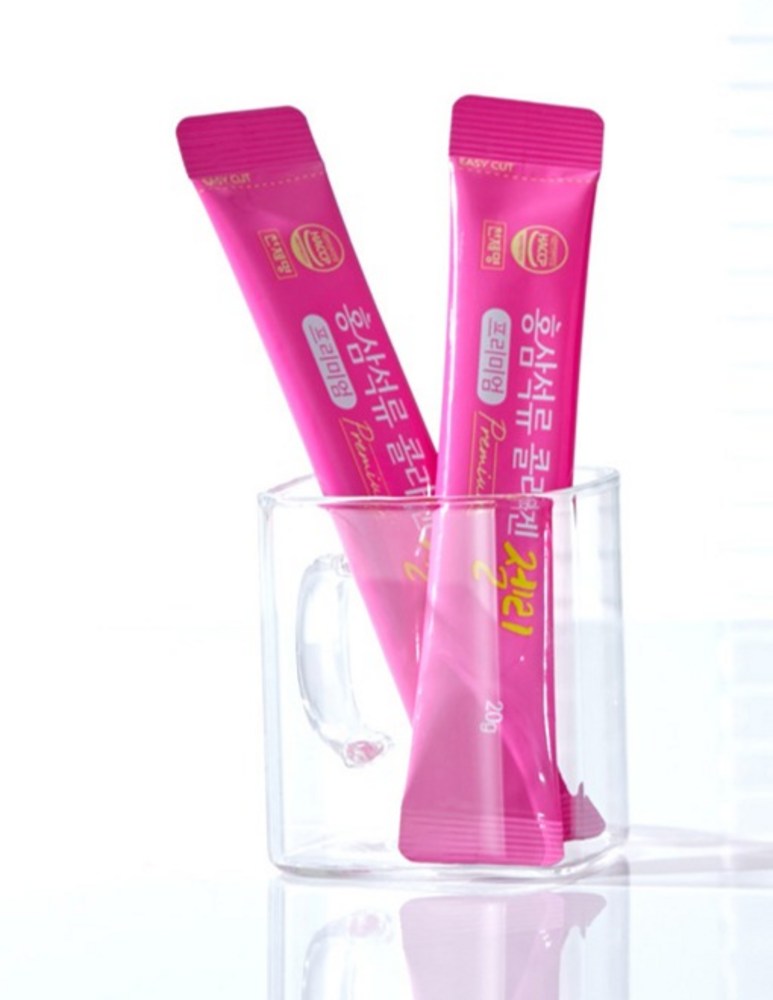 Cheonjemyeong Red Ginseng Pomegranate Collagen Jelly, 30 Sticks, 600g