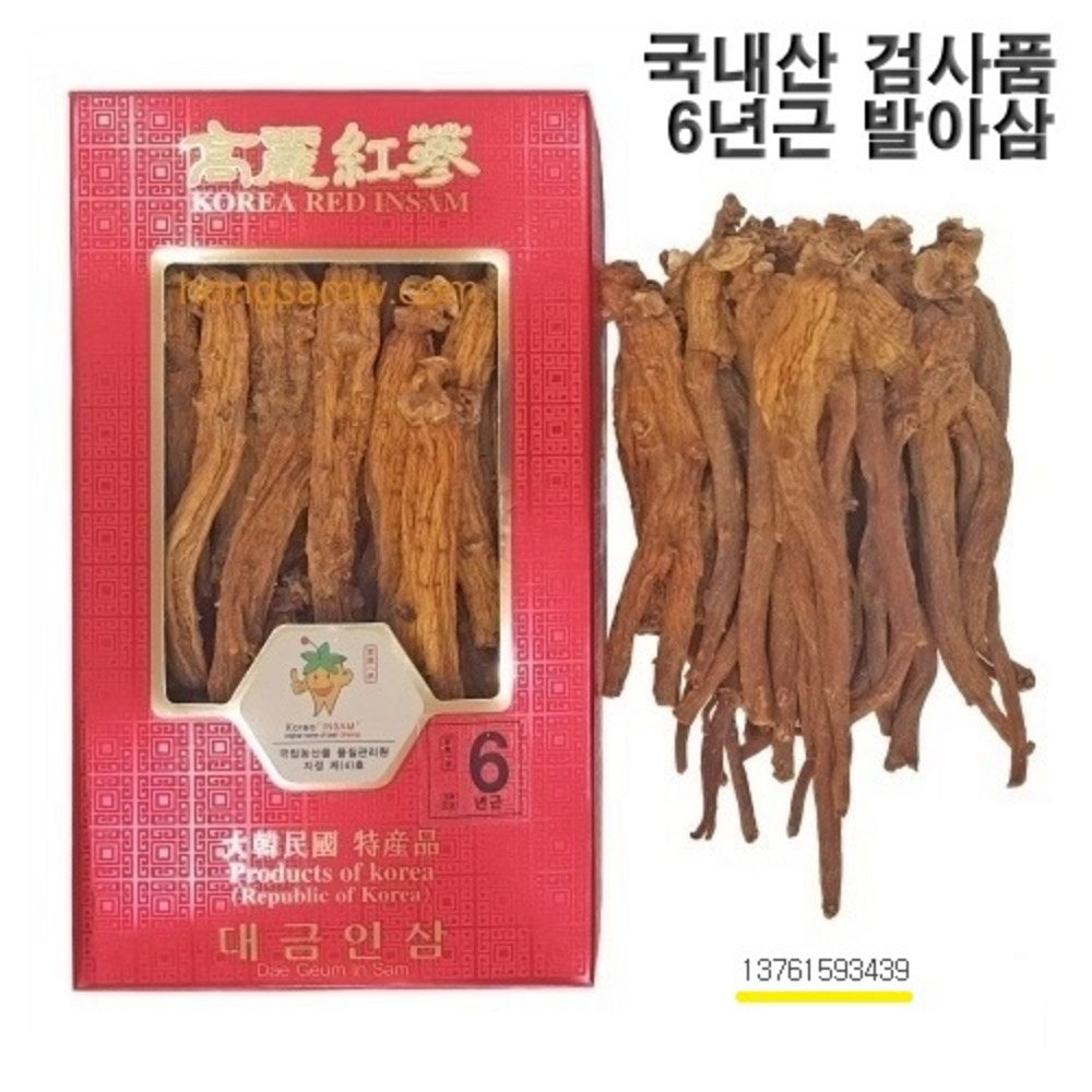 Ginseng Power Korea 6-Year Red Ginseng Root, 300g