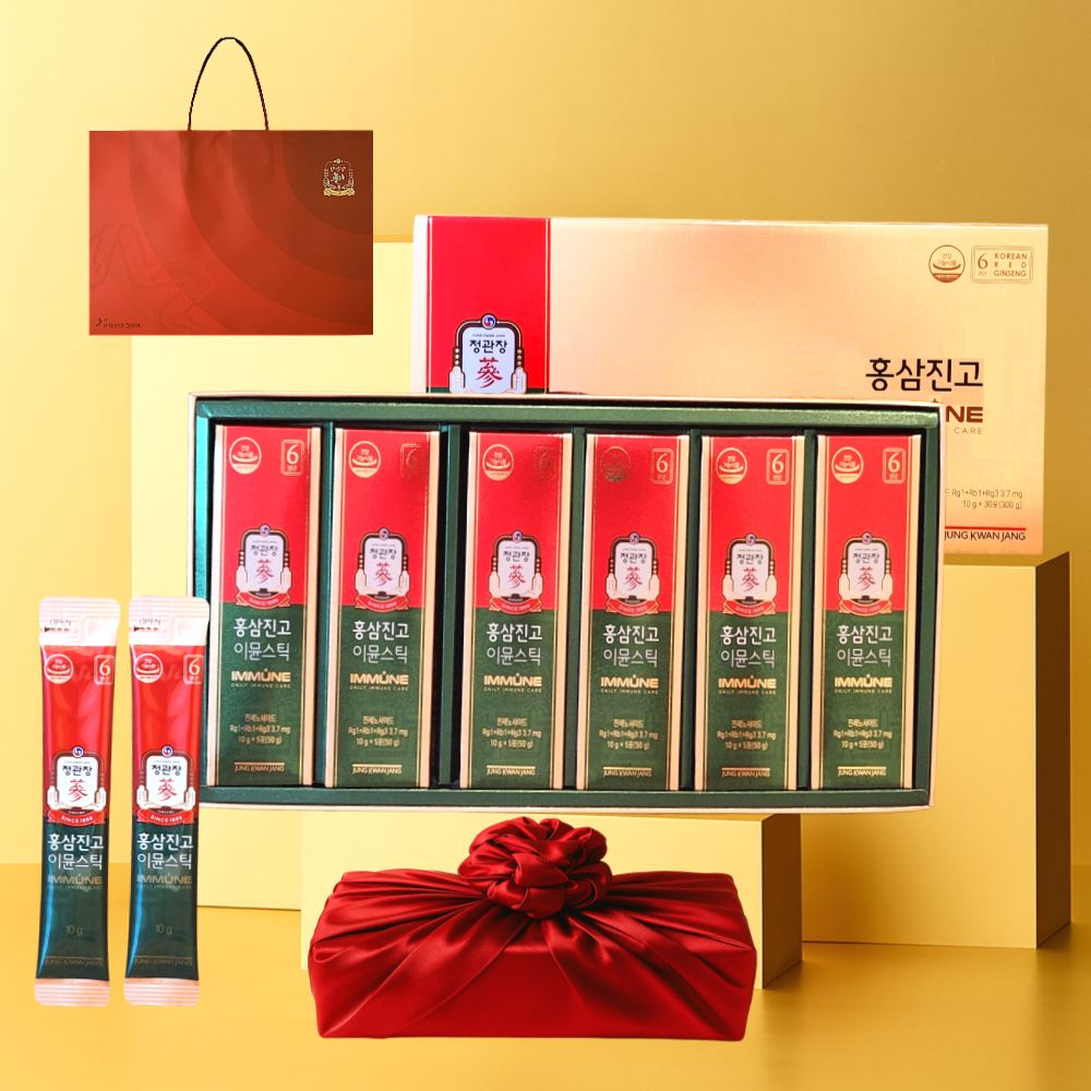 Cheong Kwan Jang EveryTime Red Ginseng Immune Stick, 30 Sticks, 300g