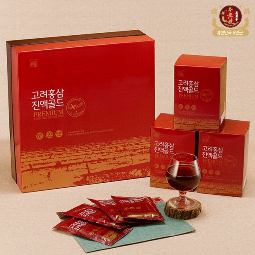 Daedong Koryo Ginseng Red Ginseng Extract Gold, 80ml x 30 Pouches