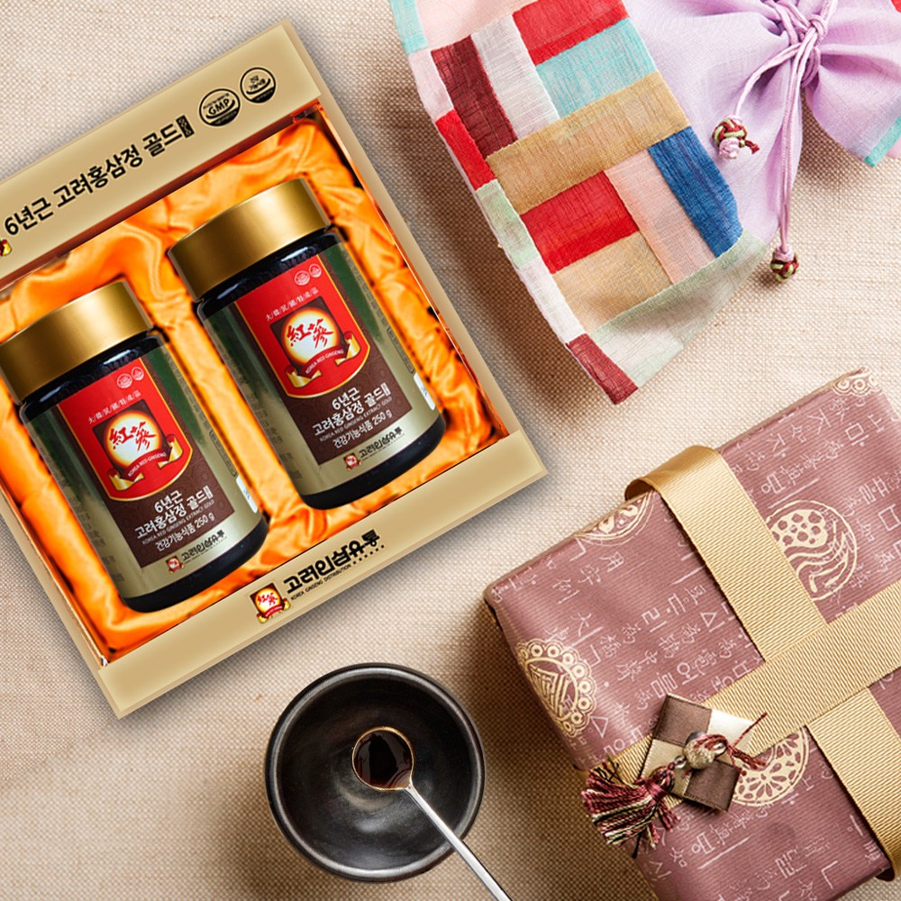 Korea Ginseng Distribution 6-Year Red Ginseng Extract Gold, 500g