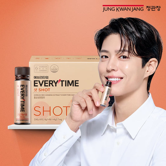 KGC Korean Red Ginseng Extract Everytime Shot, 20 Vials x 20ml
