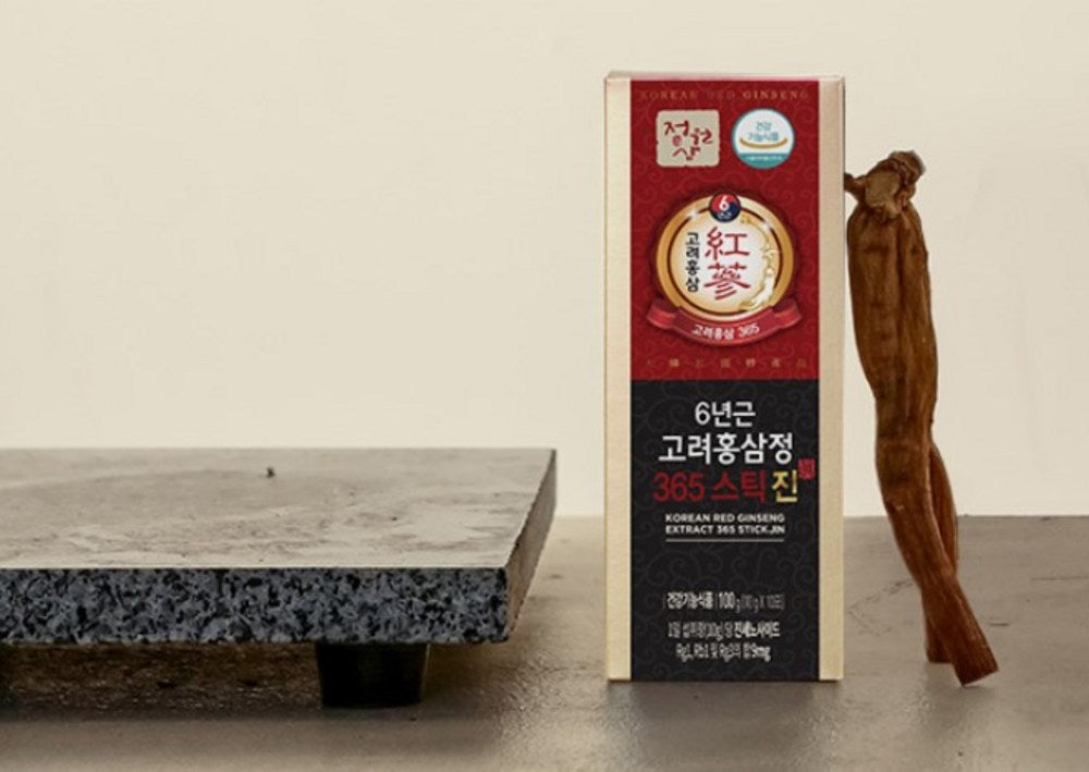 Jeongwonsam 6-Year Korean Red Ginseng Extract 365 Sticks, 300g