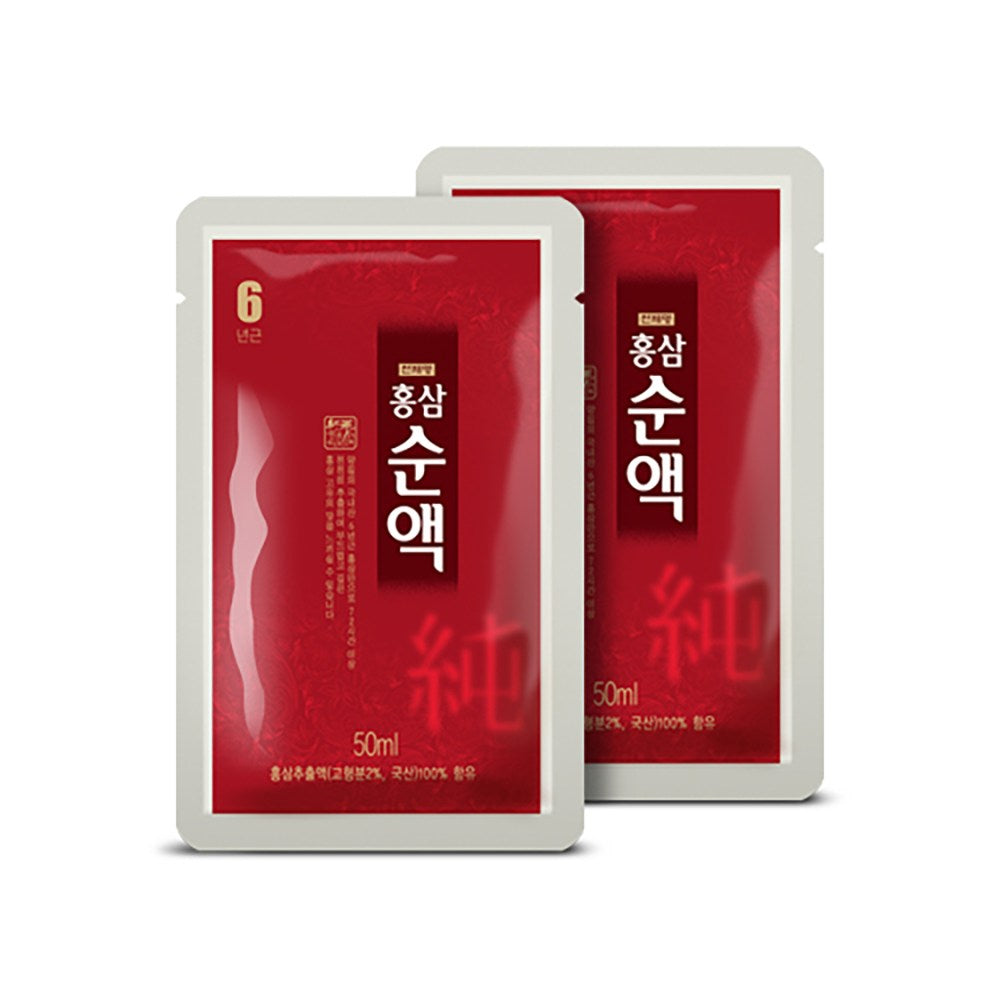 Cheonjemyeong Red Ginseng Pure Extract, 60 Packets, 2 Sets