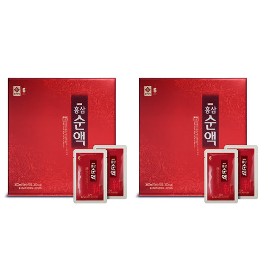 Cheonjemyeong Red Ginseng Pure Extract, 60 Packets, 2 Sets
