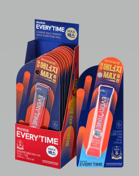 Cheong Kwan Jang Everytime Max Vitality Shot, 10-Day Supply