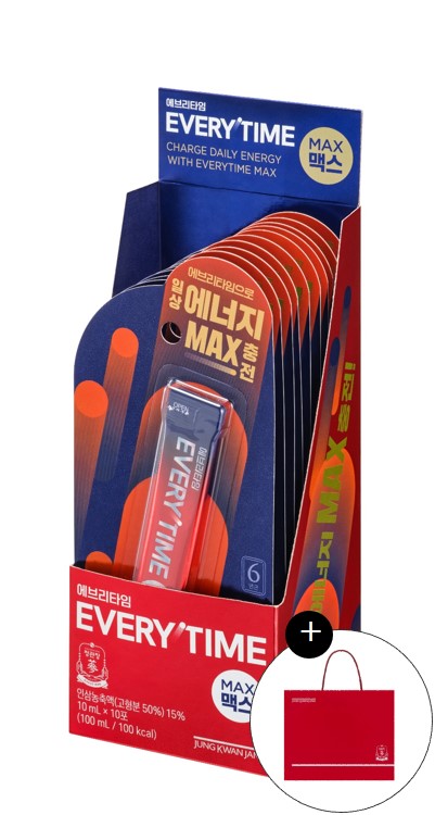 Cheong Kwan Jang Everytime Max Vitality Shot, 10-Day Supply