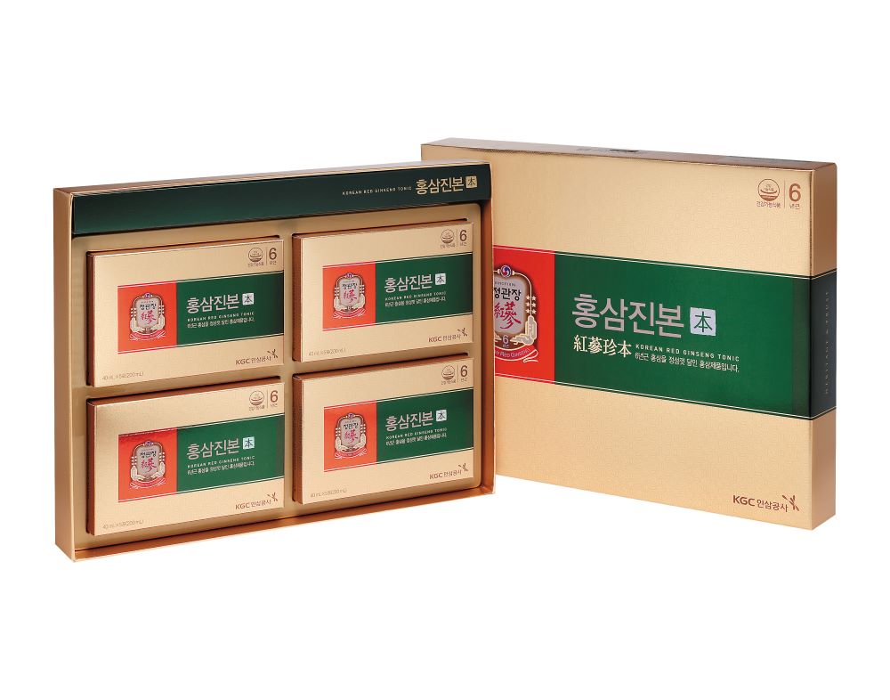 Jeong Kwan Jang Hong Sam Jin Bon Red Ginseng Extract, 40ml, 20 Pouches