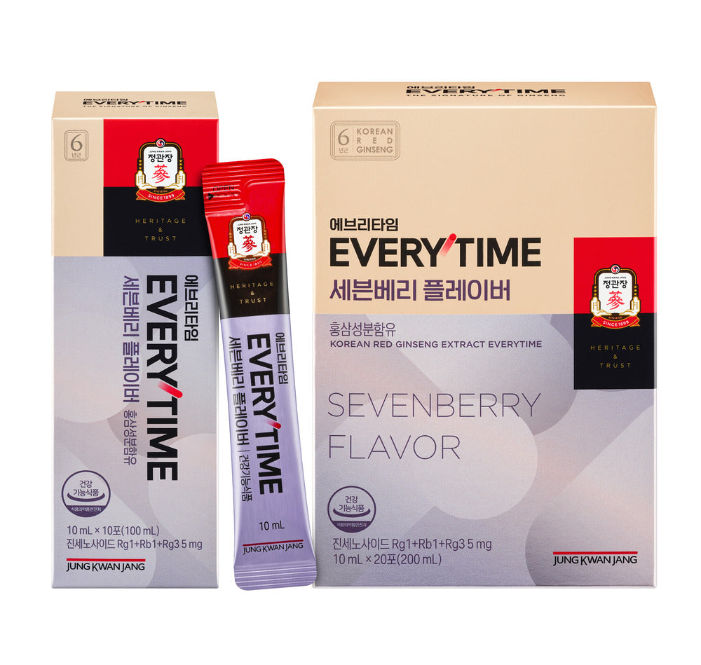Jeong Kwan Jang Everytime Flavored Ginseng Sticks, 10 or 20 Count