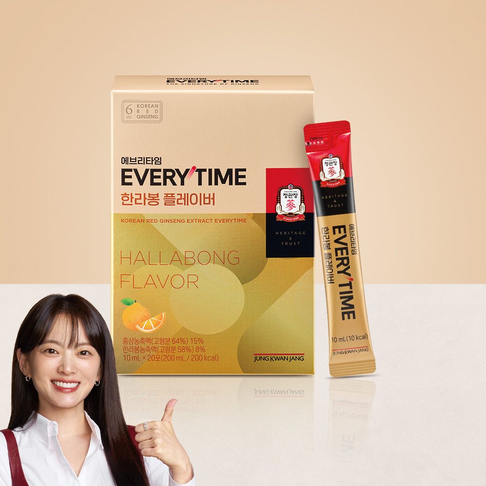Jeong Kwan Jang Everytime Hallabong Ginseng Extract 10ml x 20 Sticks