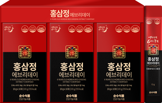 Sunsu Food 6-Year Red Ginseng Extract Everyday, 10g x 30 Packets