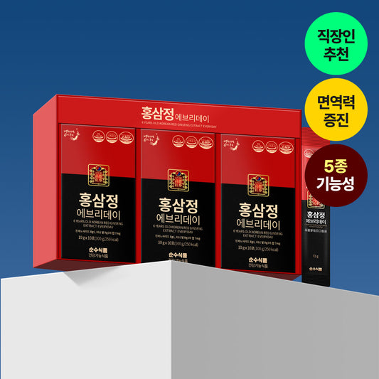 Sunsu Food 6-Year Red Ginseng Extract Everyday, 10g x 30 Packets