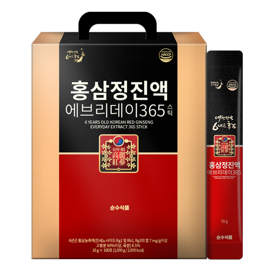 Sunso Food 6-Year Red Ginseng Extract Stick 100 Packets