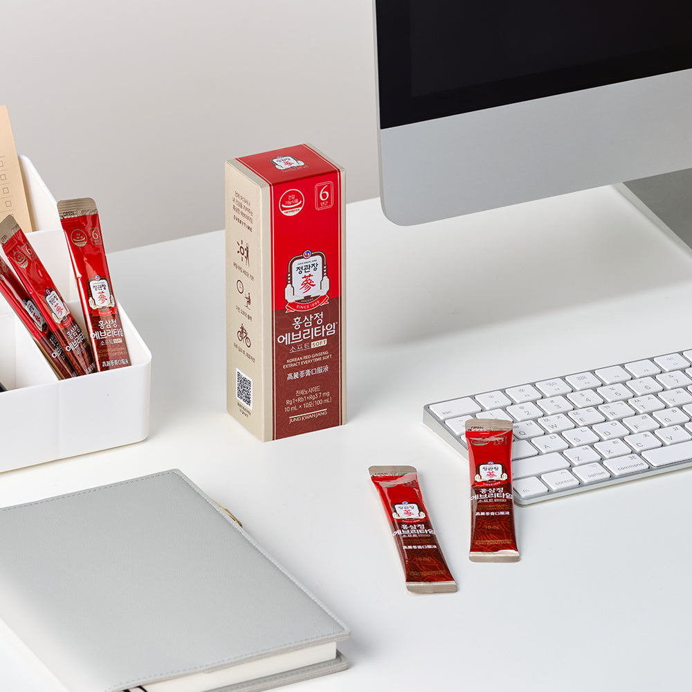 JungKwanJang Everytime Soft Red Ginseng, 10 Packets