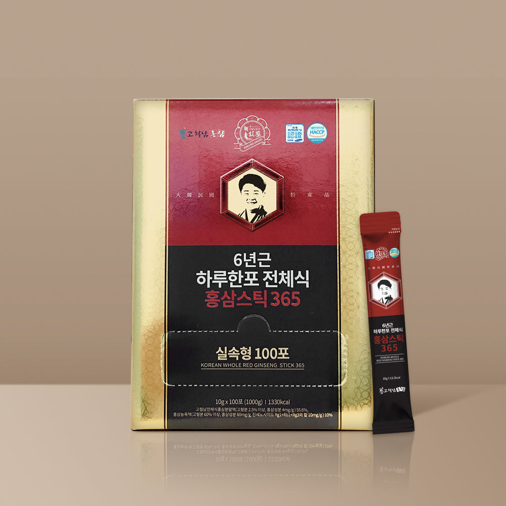 Gocheolnam 6-Year Red Ginseng Stick, 100 Pouches