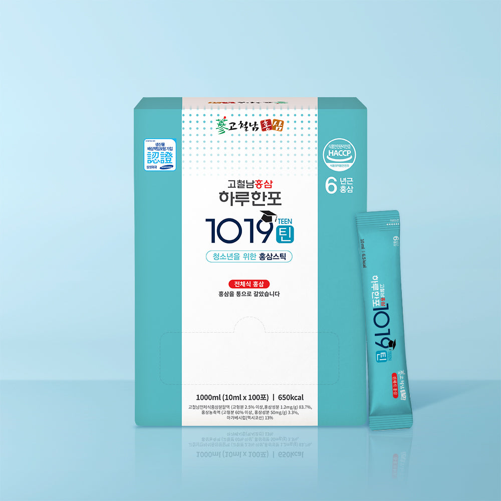 Gocheolnam Youth Red Ginseng Stick, 100 Packets