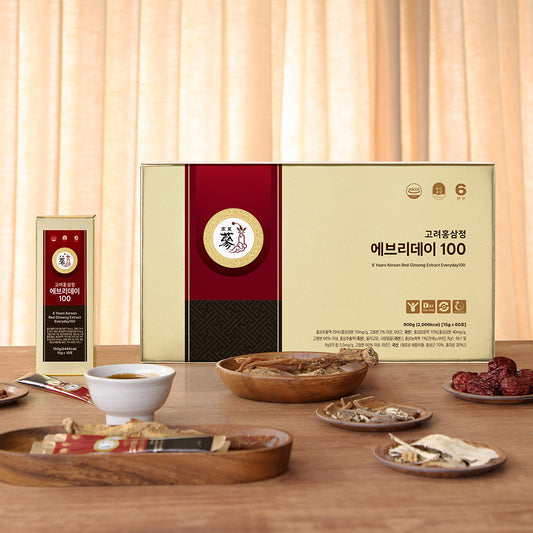 Pungnyeon Bogam 6-Year Korean Red Ginseng Sticks, 60 x 15g