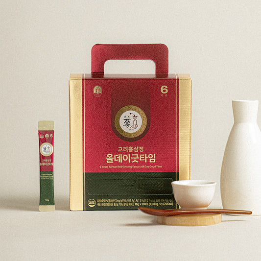 Pungnyeon Bogam 6-Year Korean Red Ginseng Stick, 10g x 100 Packets