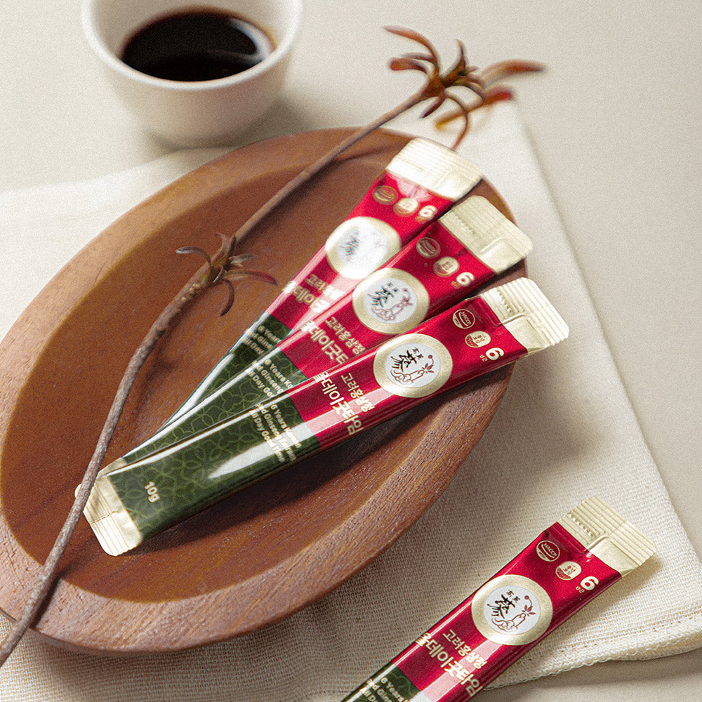 Pungnyeon Bogam 6-Year Korean Red Ginseng Stick, 10g x 100 Packets