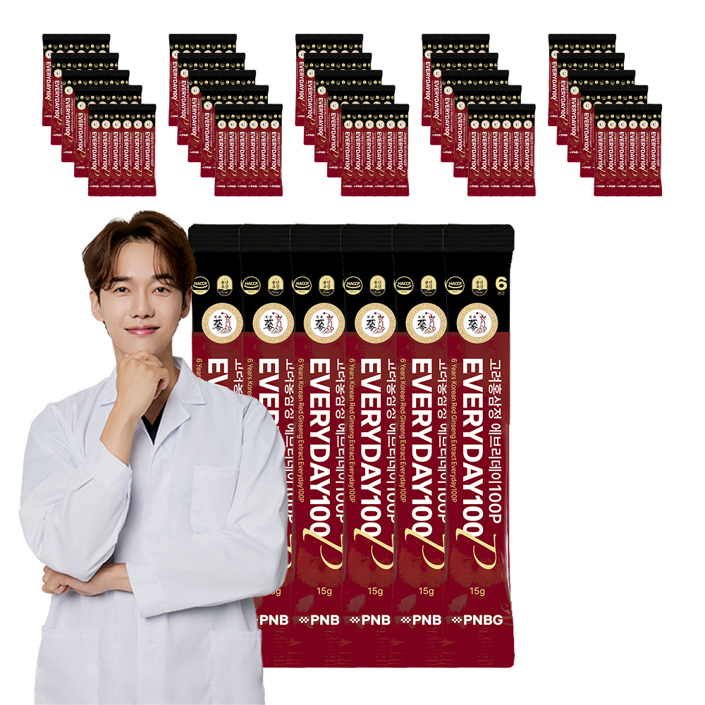 Pungnyeon Bogam 6-Year Korean Red Ginseng Stick 15g x 100