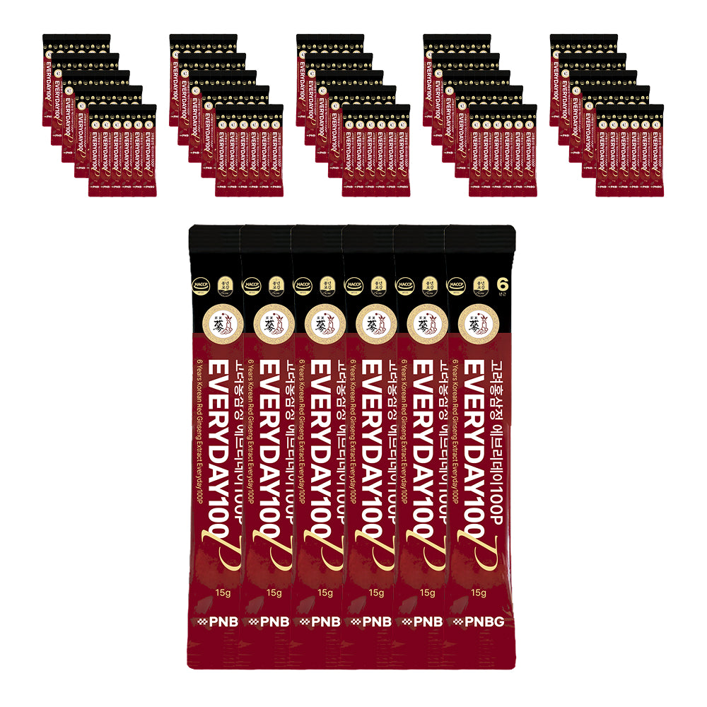 Pungnyeon Bogam 6-Year Korean Red Ginseng Stick 15g x 100