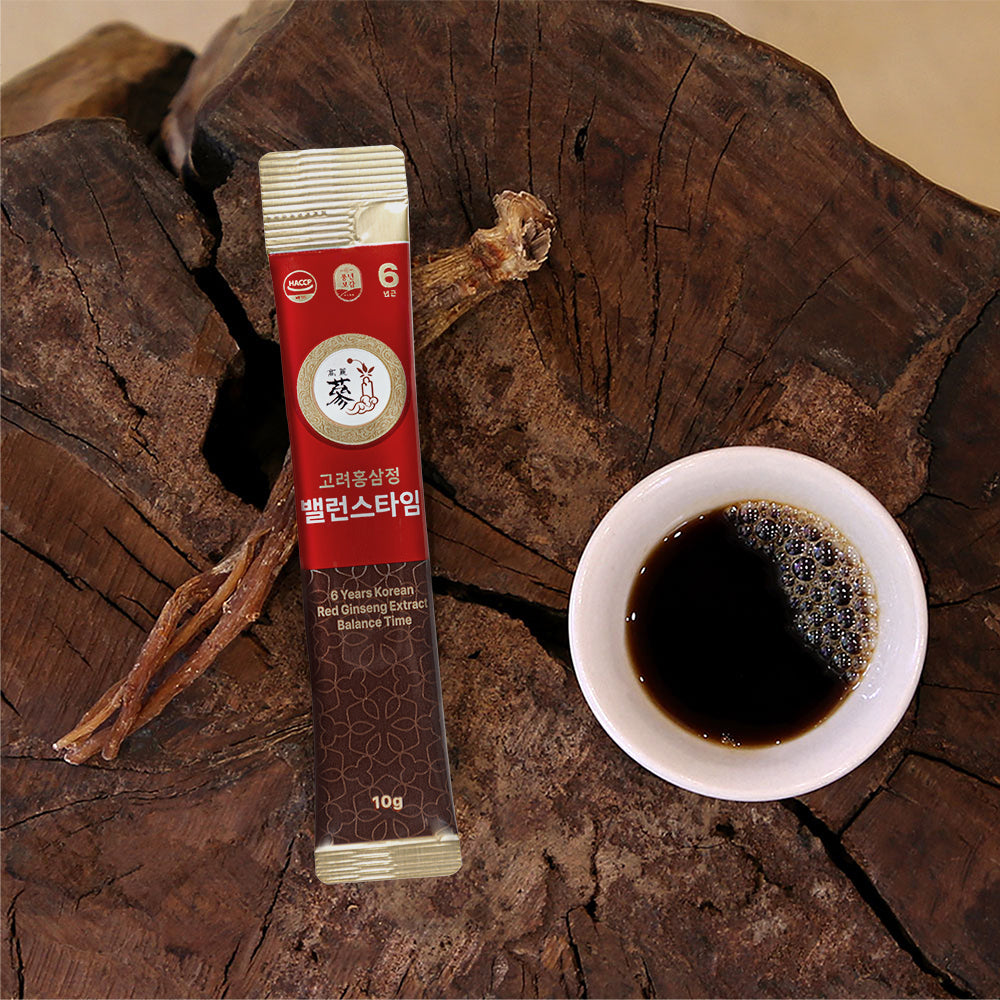 Pungnyeon Bogam 6-Year Red Ginseng Sticks, 10g x 100 Packets